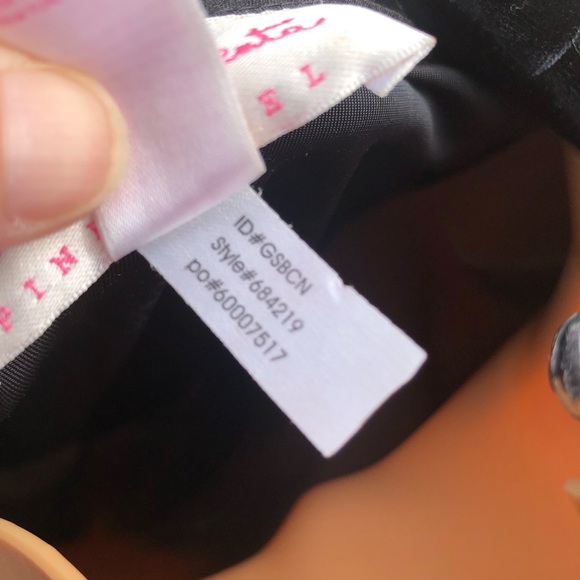 Oscar de la Renta Robe Black Velvet Ruffle Neck - Picture 7 of 7